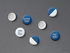 ST885 - Man Cave Bottle Caps - 16x12