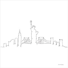 ST976 - One Line New York - 12x12