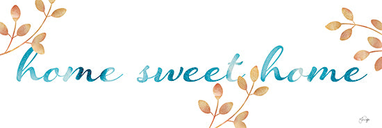 Yass Naffas Designs YND141A - YND141A - Home Sweet Home - 36x12 Home Sweet Home, Inspirational, Typography, Signs, Greenery, Fall from Penny Lane