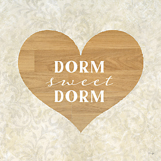 Yass Naffas Designs YND227 - YND227 - Dorm Sweet Dorm - 12x12 College Students, Dorm, Dorm Sweet Dorm, Heart, Typography, Signs from Penny Lane