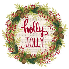 ALP1811 - Holly Jolly Holiday Wreath - 12x12