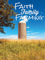 ANT147 - Faith, Family, Farming Silo - 12x16