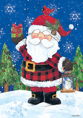 ART1121 - Santa with Lantern - 12x16