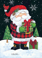 ART1147 - Plaid Santa Claus - 12x18