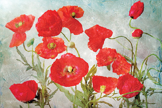 Bluebird Barn BLUE309 - Poppies - 16x12 Poppies, Flowers, Orange, Blooms, Botanical from Penny Lane