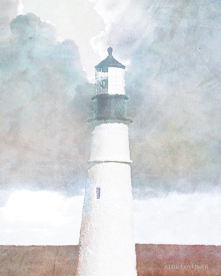 Bluebird Barn BLUE379 - BLUE379 - Morning Lighthouse - 12x16 Nautical, Coastal, Seaside, Lighthouse, Abstract from Penny Lane