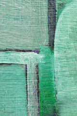 BLUE426 - Mint Julip Abstract II - 12x18
