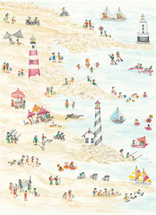 CIN1038 - Beach Scene Triptych II