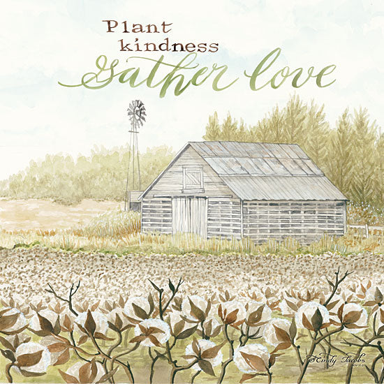 Cindy Jacobs CIN1150 - Gather Love Gather, Love, Farm, Barn, Cotton, Field from Penny Lane