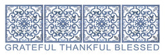 CIN1189 - Grateful, Thankful, Blessed - 24x8