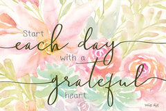 CIN1363 - Floral Grateful Heart - 18x12