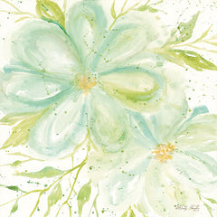 CIN1375 - Teal Big Blooms - 12x12