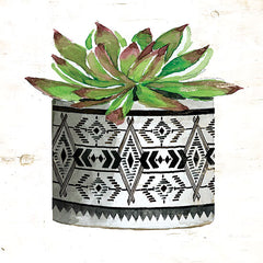 CIN1499 - Mud Cloth Succulent III - 12x12