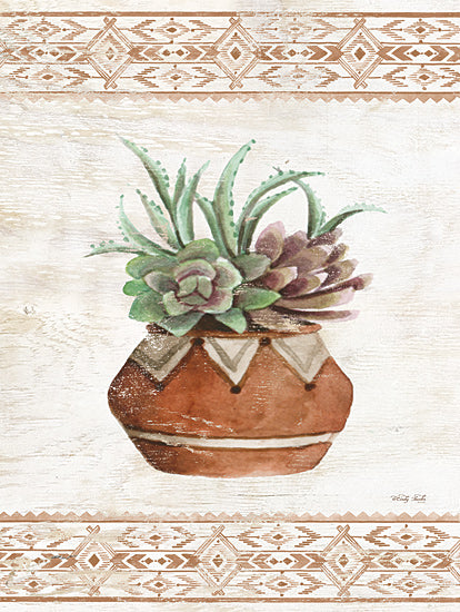 Cindy Jacobs CIN1744 - CIN1744 - Southwest Terracotta Succulents II - 12x16 Succulents, Terracotta, Southwestern from Penny Lane