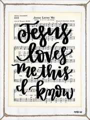 DUST132 - Jesus Loves Me - 12x16