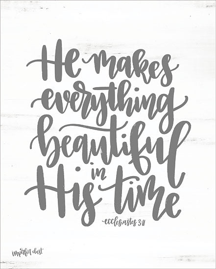 Imperfect Dust DUST185 - His Time Beautiful, His Time, Bible Verse, Ecclesiastes from Penny Lane