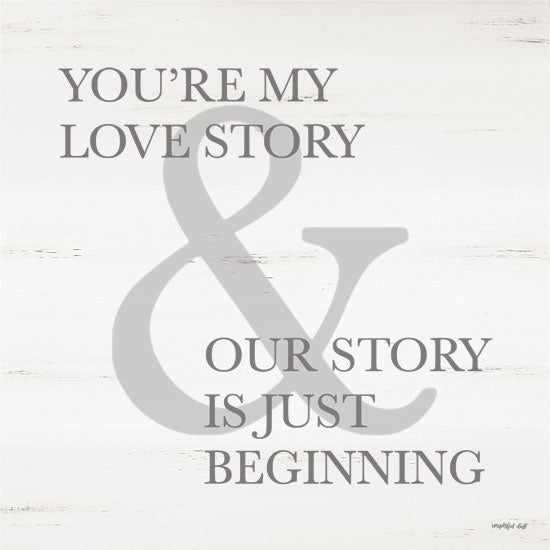 Imperfect Dust DUST241 - Love Story - 12x12 Love Story, Our Story, Love, Wedding, Signs from Penny Lane