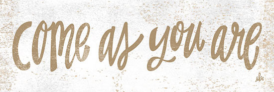 Erin Barrett FTL200A - Come As You Are - 36x12 Come As You Are, Calligraphy, Gold, Signs from Penny Lane
