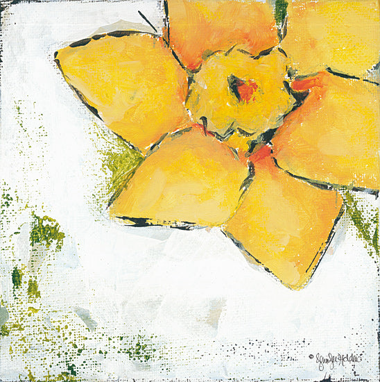 Jennifer Holden HOLD107 - HOLD107 - Spring Has Sprung II - 12x12 Flower, Yellow, Spring, Abstract, Contemporary from Penny Lane