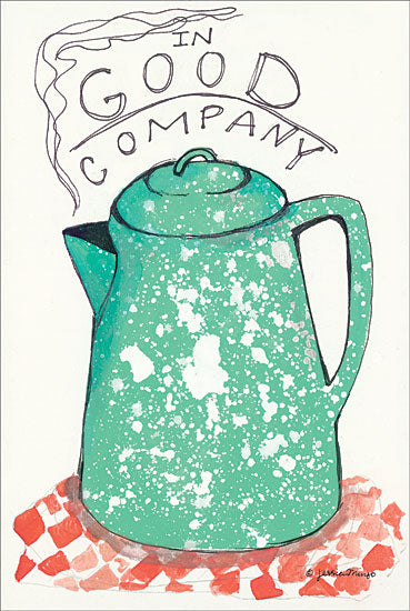 Jessica Mingo JM137 - In Good Company Coffee Pot, Vintage, Kitchen, Coffee from Penny Lane