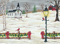 KEN1036 - Christmas Lamppost - 16x12