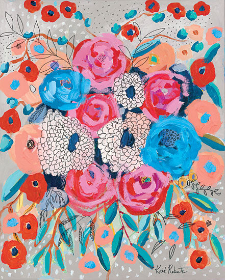 Kait Roberts KR412 - Flowers are the Answer - 12x16 Flowers, Blooms, Blossoms, Wildflowers from Penny Lane