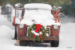 LD1185 - Christmas Farm Truck - 18x12