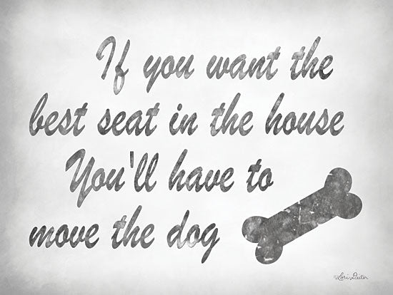 Lori Deiter LD1402 - The Best Seat Home, Dog, Love from Penny Lane