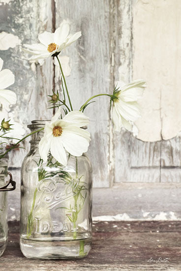 Lori Deiter LD1423 - White Blossoms Ball Jar, Jar, Flowers, White Flowers, Blossoms from Penny Lane