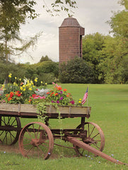 LD1524 - Clayton Flower Wagon - 12x16