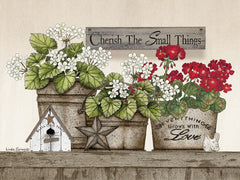 LS1716 - Cherish the Small Things Geraniums - 16x12