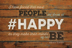 MA2000 - #HAPPY - 18x12
