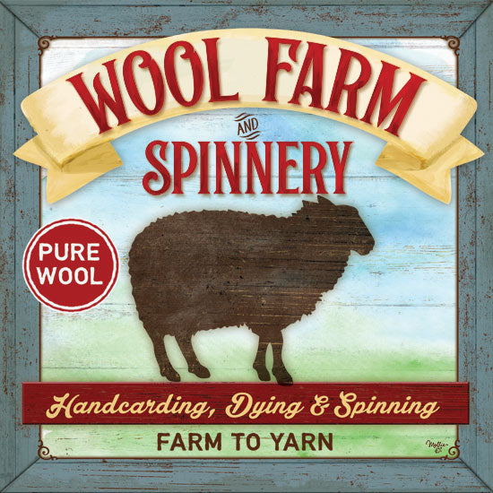 Mollie B. MOL1910 - Wool Farm Spinnery Sheep, Wool, Farm, Yarn, Farm, Farm to Table from Penny Lane