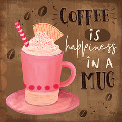MOL1923 - Coffee is Happiness in a Mug - 12x12