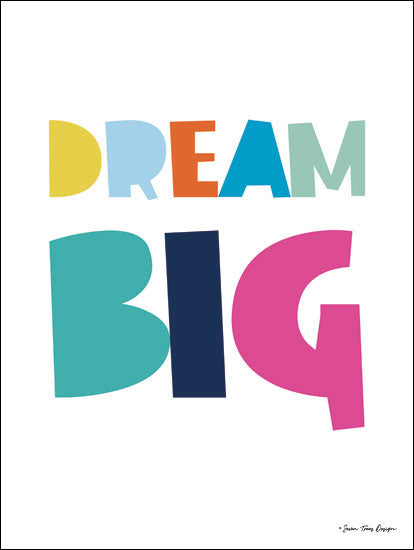 Seven Trees Design ST376 - Dream Big  Dream Big, Rainbow Colors, Tween from Penny Lane