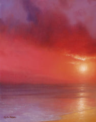 TGAR137 - Sunset in Red - 12x16